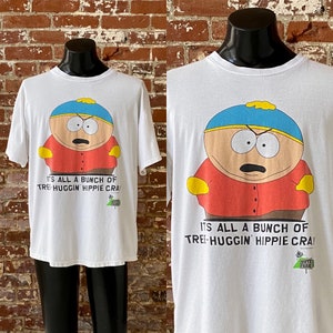 Tシャツ・アパレル 90s South Park Copy Right 1997 Gildan XL 1997 South Park White Graphic T-shirt. Size XL Vintage