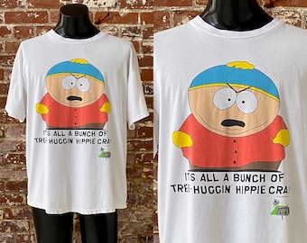 1997 South Park White Graphic T-shirt. Size XL Vintage Comedy