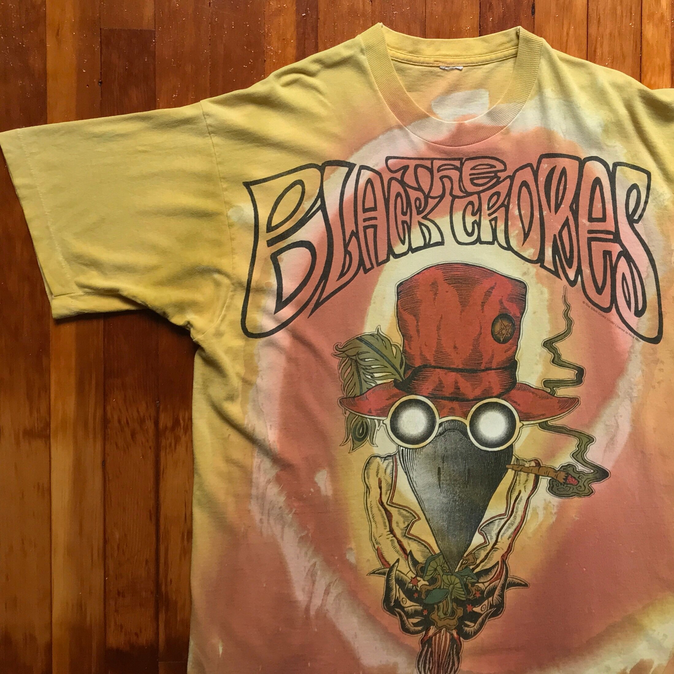 Tie Dye Promo T-shirt. Vintage 1990s 