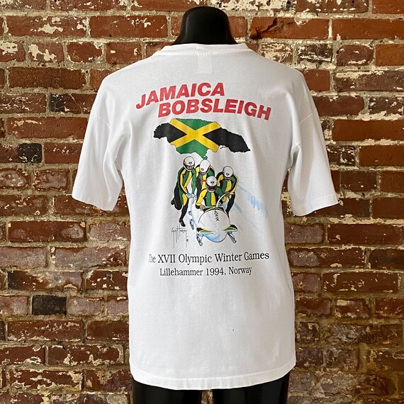 90s Jamaica Bobsleigh XVII Olympic Winter Games T… - image 3