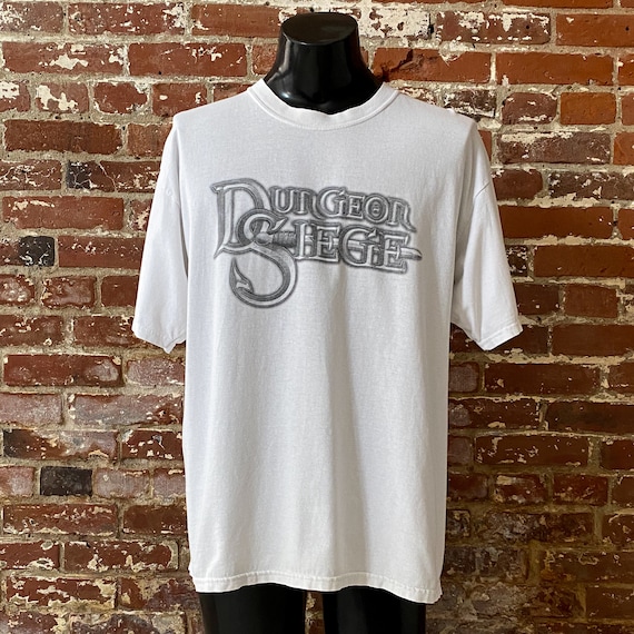 2002 Dungeon Siege Microsoft Video Game Promo T-S… - image 2