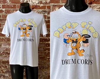 Vintage Garfield T Shirt Tee Sun Sportswear Made USA Size Xtra 