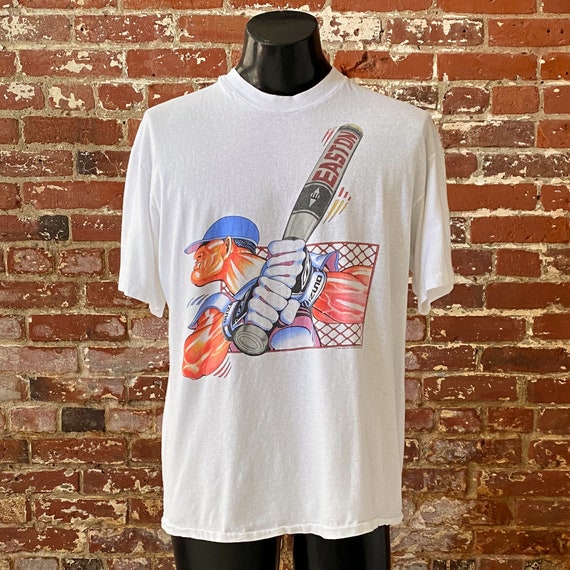 80s Easton Baseball Bat Graphic Tee 1988 Easton Sport… Gem