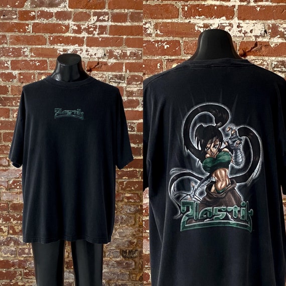 90s Plastik Anime T-shirt. Vintage Late 90s Plastik Anime - Etsy 90s Plastik Anime T-shirt. Vintage Late 90s Plastik Anime - Etsy