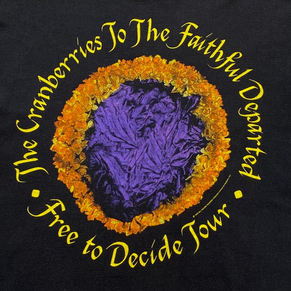 90s The Cranberries Free To Decide Tour Tee. Vint… - image 4