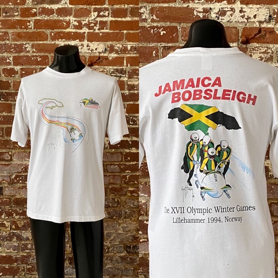90s Jamaica Bobsleigh XVII Olympic Winter Games T… - image 1