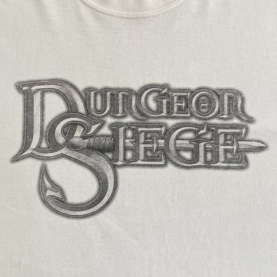 2002 Dungeon Siege Microsoft Video Game Promo T-S… - image 4