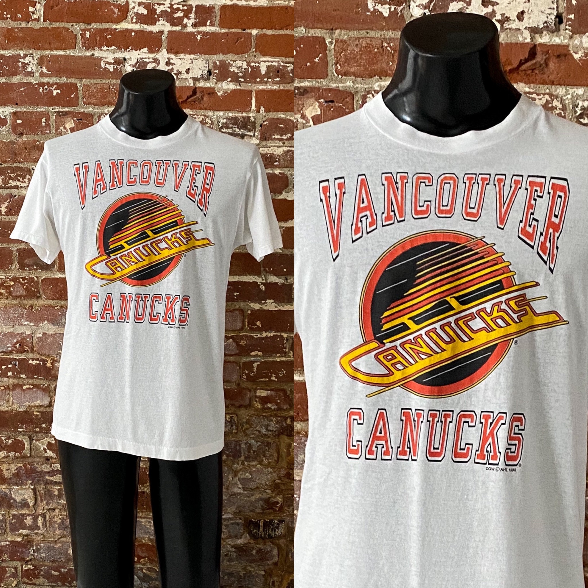 Vintage Canucks Tee - Etsy Canada