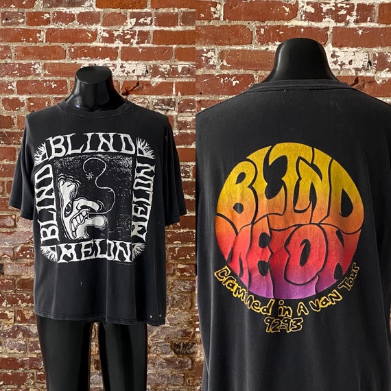 90s Blind Melon Crammed In A Van Tour T-Shirt. Vintage 1992 - Etsy ...