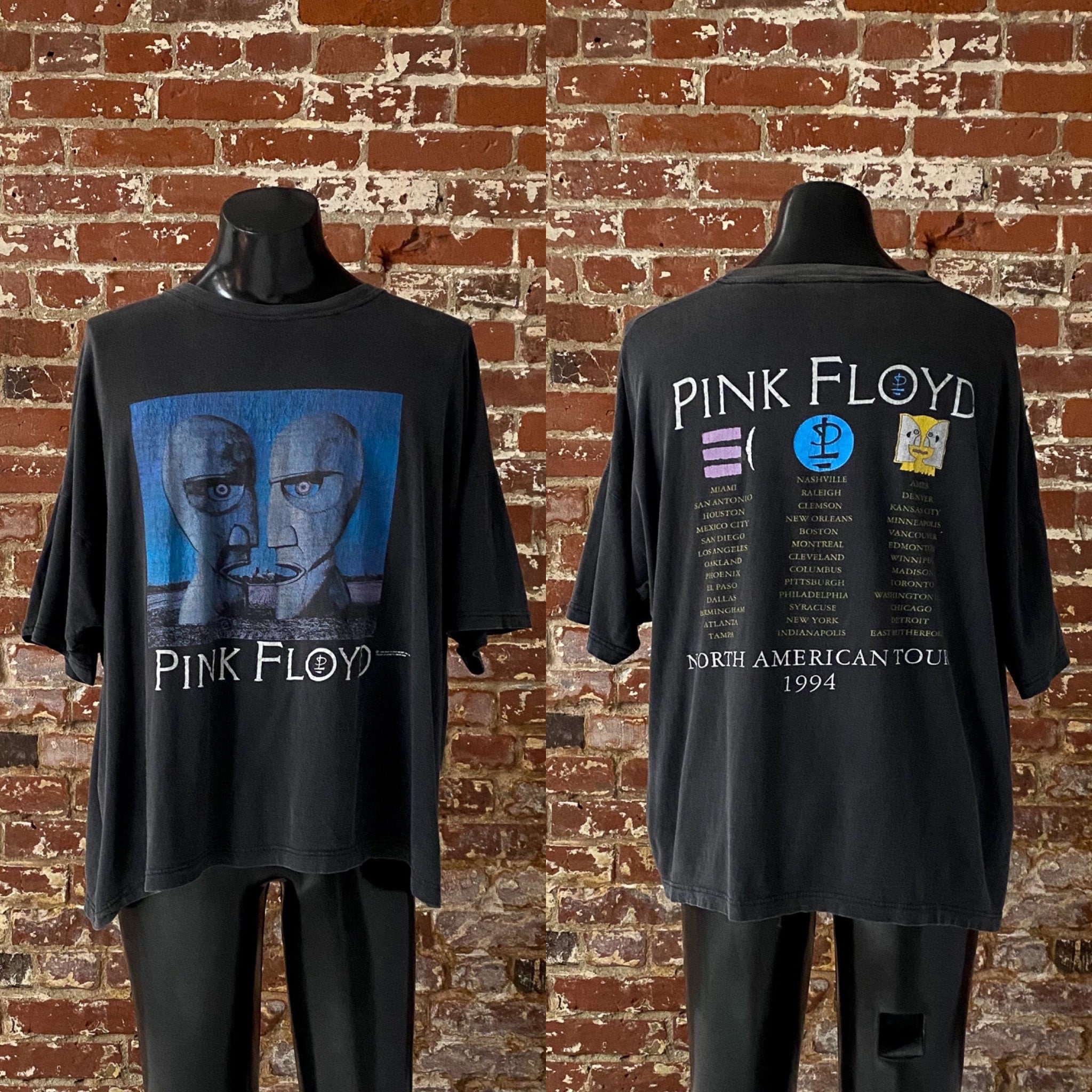 90s Pink Floyd North American Tour T-shirt. Vintage 1994 Pink - Etsy