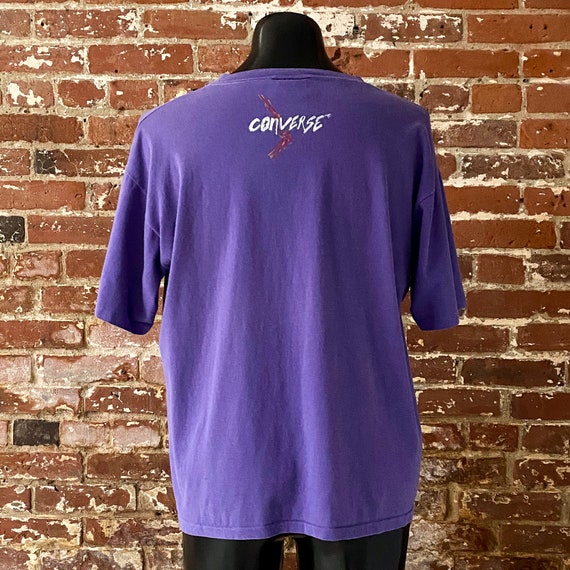 90s Converse Logo Graphic T-Shirt. Vintage 1990s … - image 3