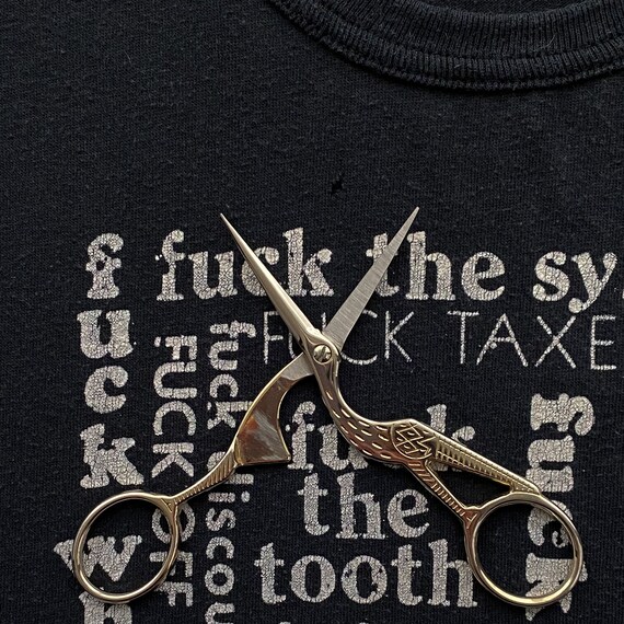 80s Fuck Everything Sleeveless T-shirt. Vintage 1980s Fuck It All