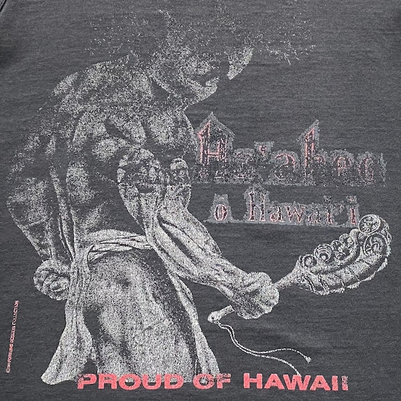 90s Hawaiian Strength Thrashed Tank Top T-Shirt .… - image 5