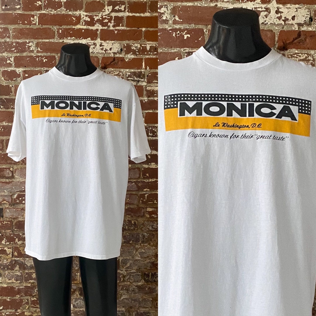 90s Monica Lewinsky Cigar T-shirt. Vintage 1990s Monica Cigars