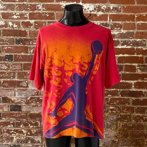 Nike Air Jordan Jumpman Logo Tee Mens T-Shirt Black Multi