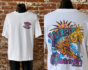 90s KFC I Like It Like That Graphic T-shirt. Vintage 1992 KFC 