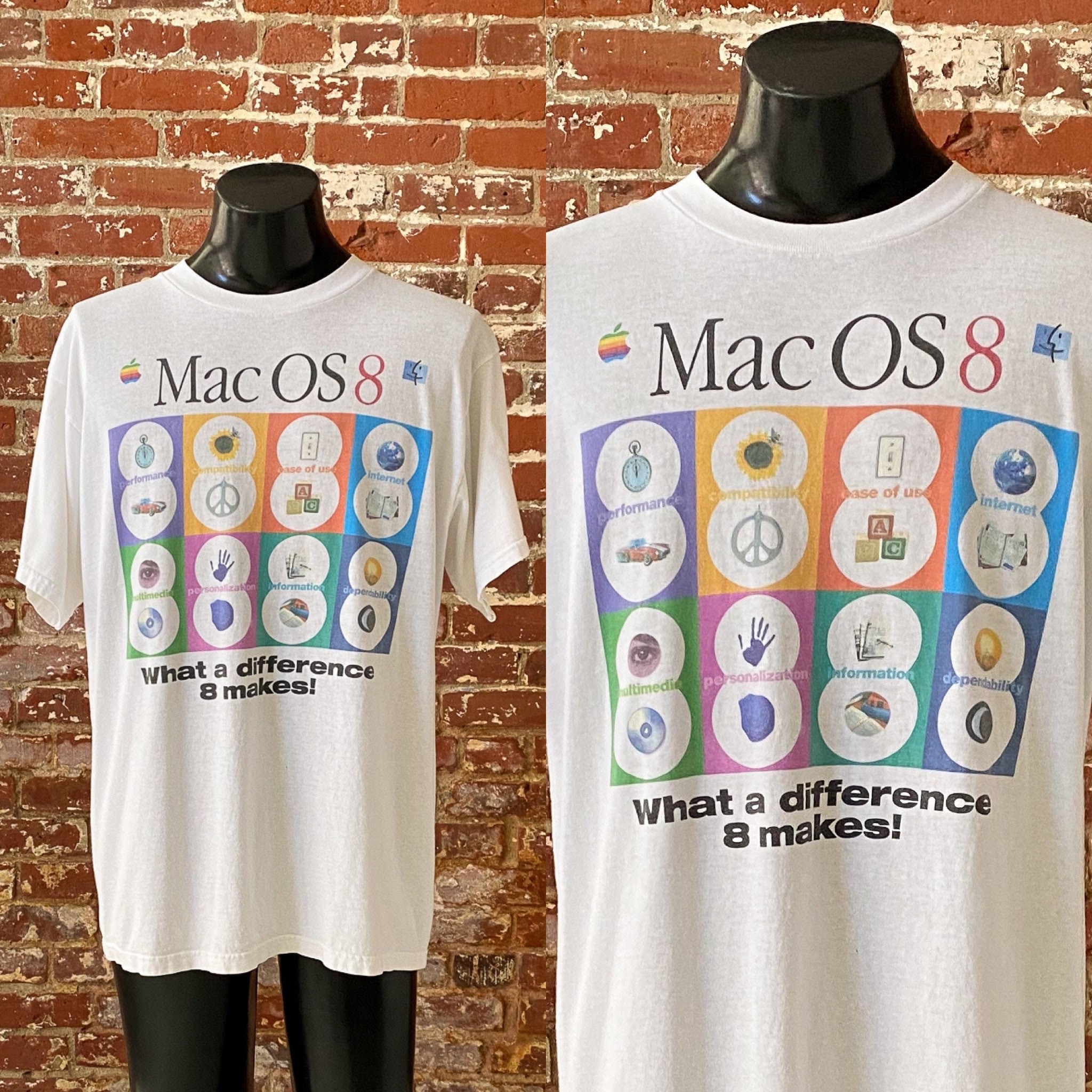 90s Apple Mac OS8 Tee | used.memento