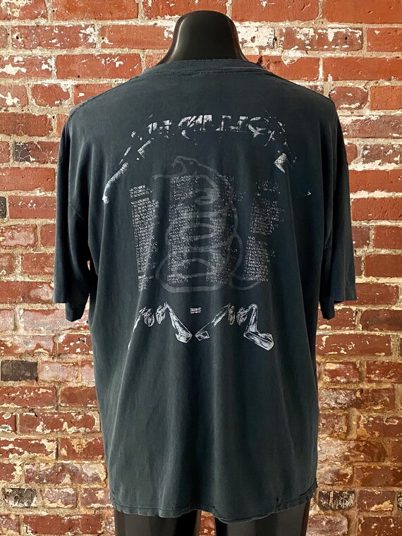 90s Metallica Black Album Tour T-Shirt. Vintage 1… - image 3