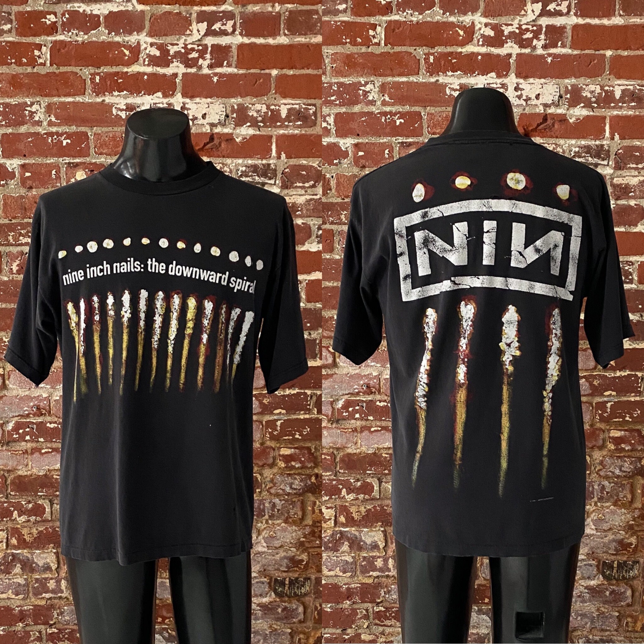 90s NINE INCH NAILS LOGO ロゴTシャツヴィンテージ