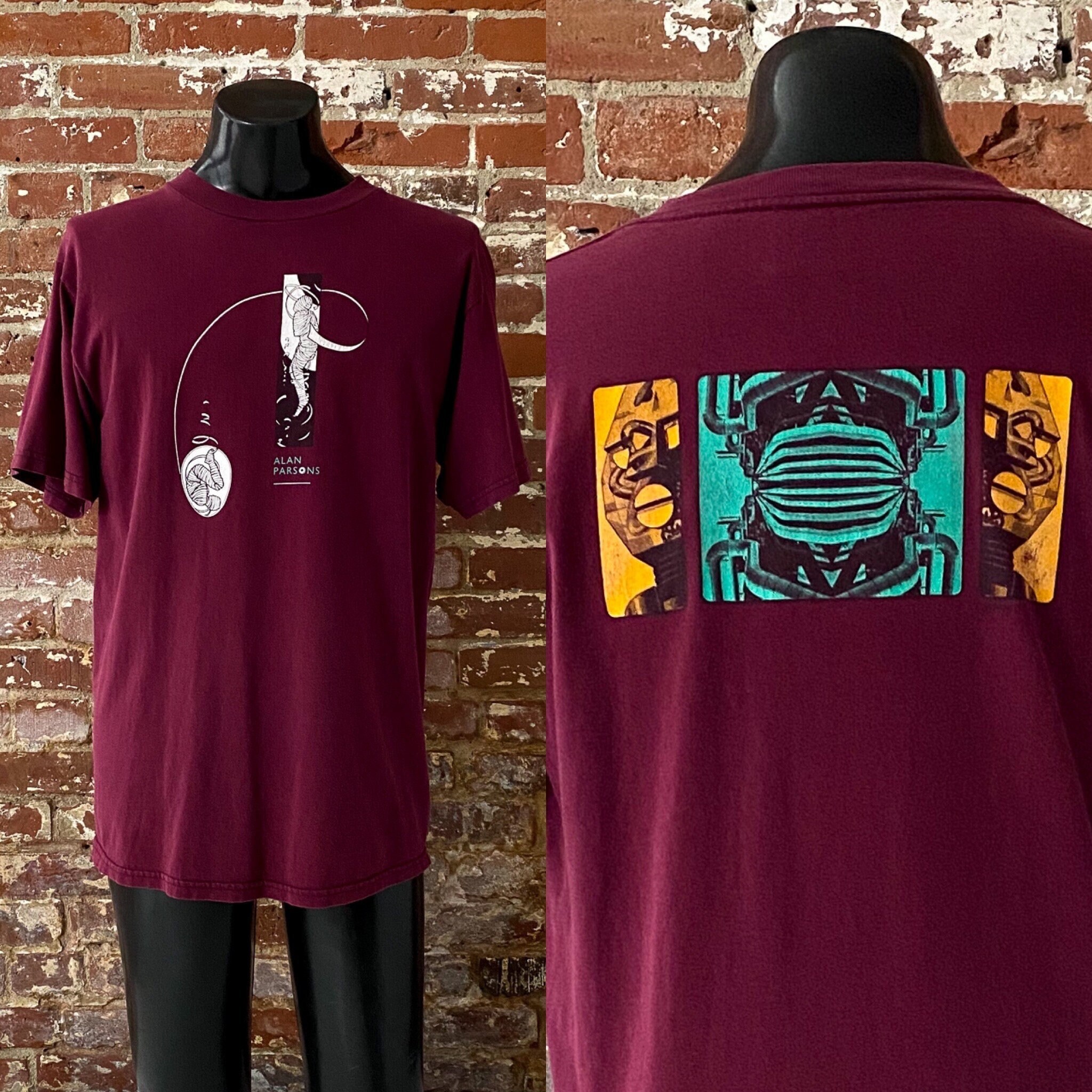 90s Alan Parsons Project Promot-shirt. Vintage Late 1990s Alan
