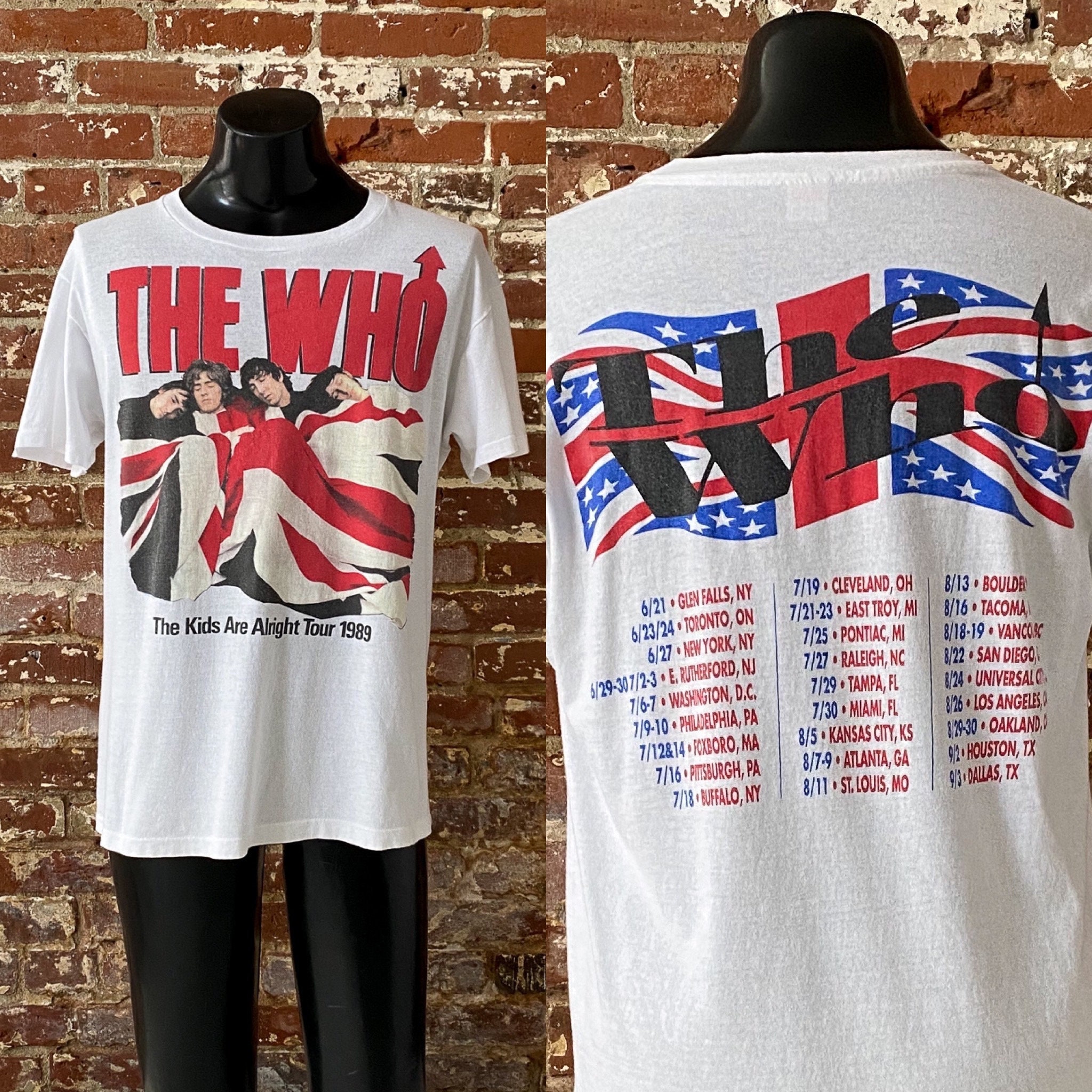 THE WHO 1989 Tour パンフレット】