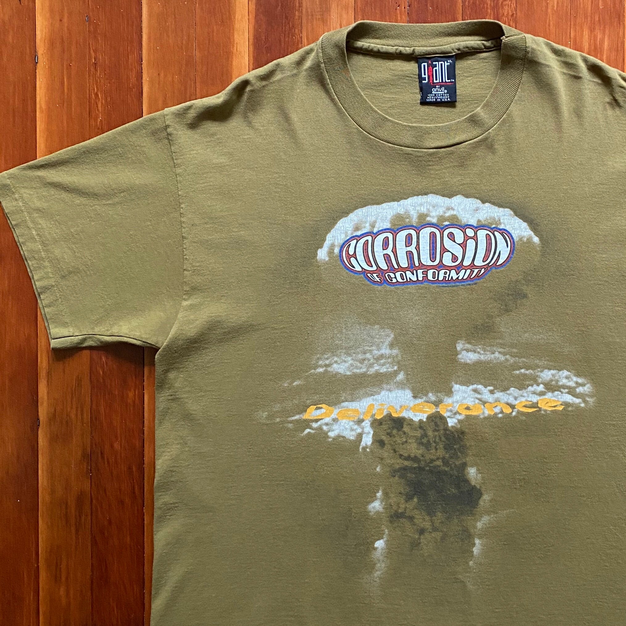 90s Corrosion of Conformity Deliverance Tour T-shirt. Vintage