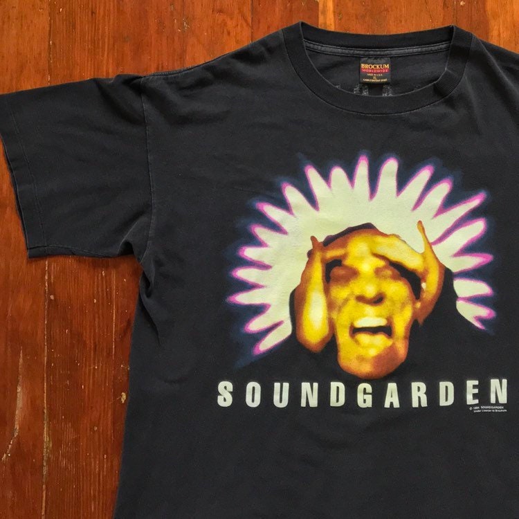 90s Soundgarden Black Hole Sun Promo T-shirt. Vintage 1994 - Etsy