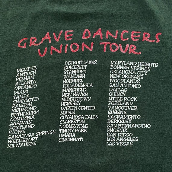 90s Soul Asylum Grave Dancers Union Tour T-Shirt.… - image 5
