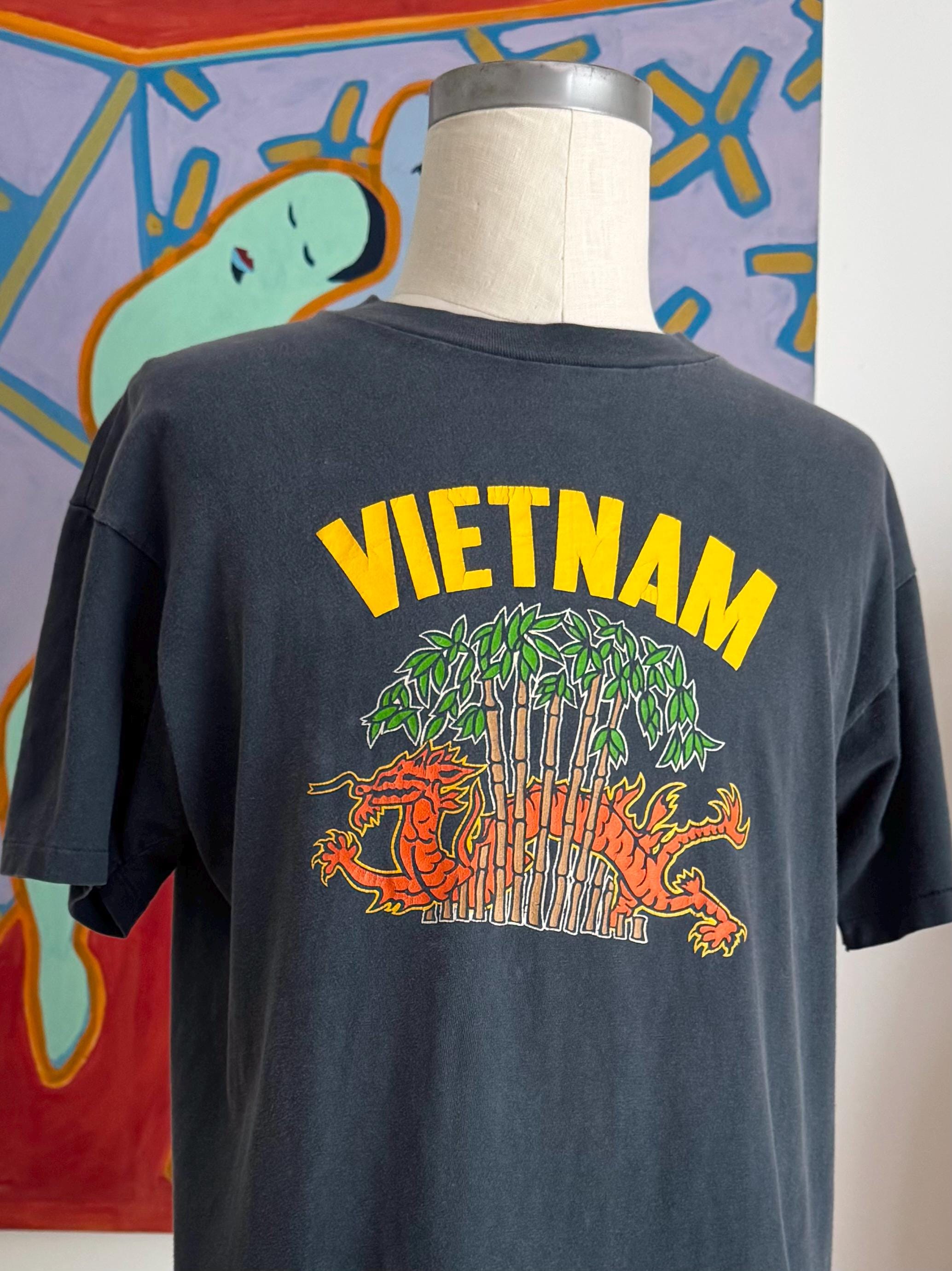 80年代ベトナム共和国軍用Tシャツ。1980年代のベトナム戦争時の 