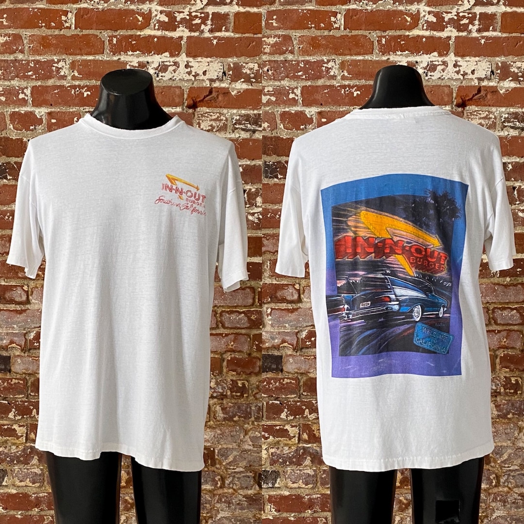 Early 90s In-n-out Burger Southern California T-shirt. Vintage - Etsy