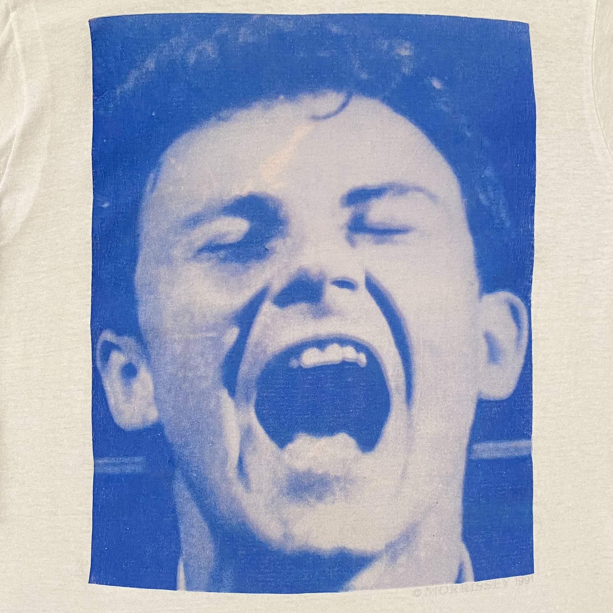 90s Morrissey Kill Uncle T-shirt. Vintage 1991 Morrissey Harvey