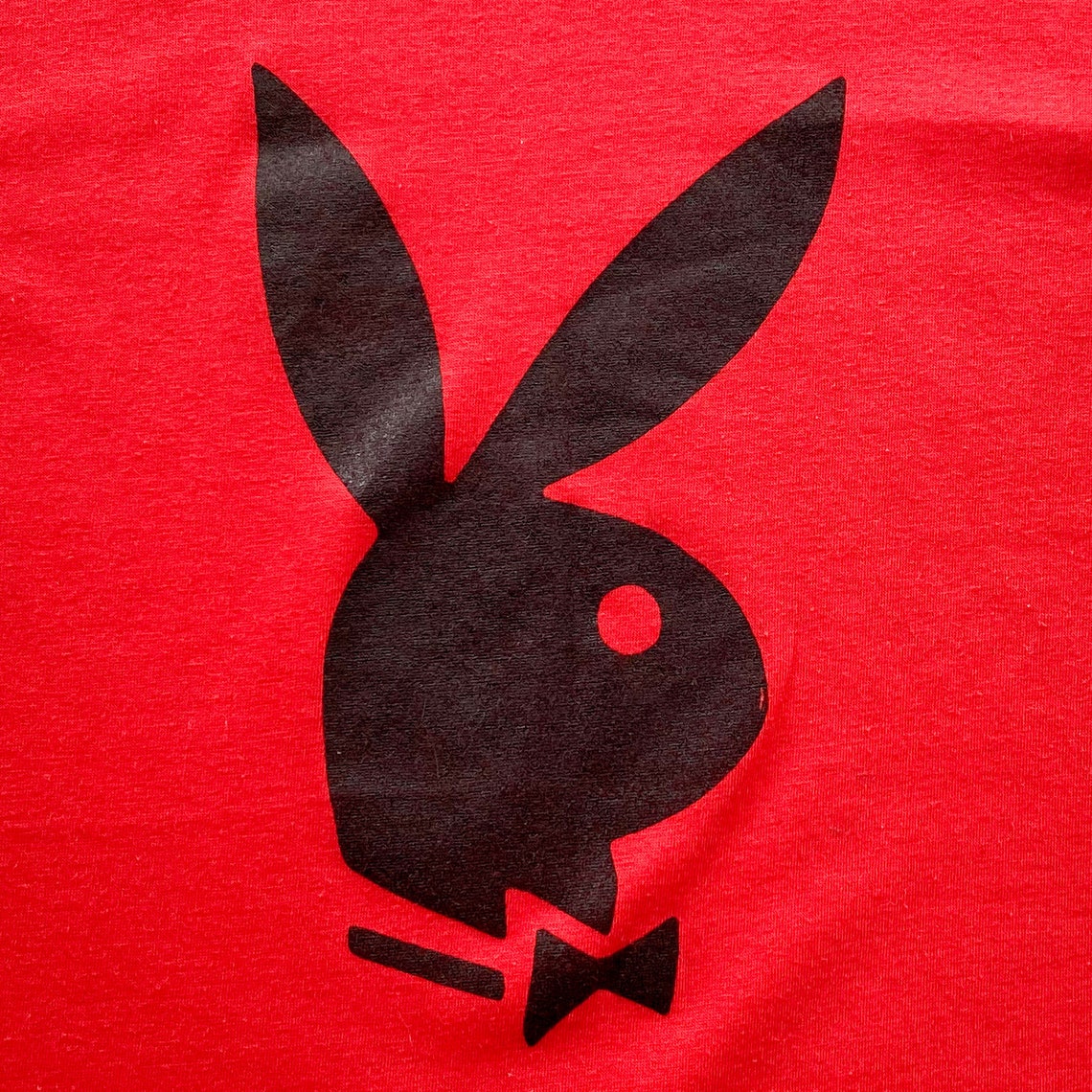 80s Playboy Bunny Logo Box Tee. Vintage 1980s Bootleg Playboy Etsy