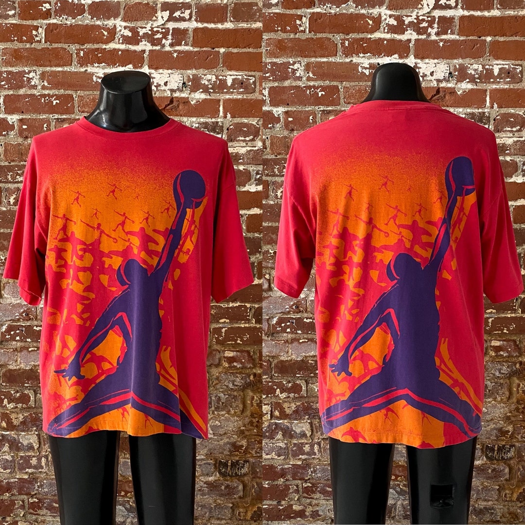 Vintage 90s Nike Michael Jordan Playground All Over Print