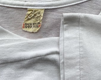 80s Rod Stewart Lost in America Tour T 
