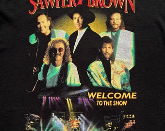 90年代 Sawyer Brown Welcome To The Show プロモーションTシャツ