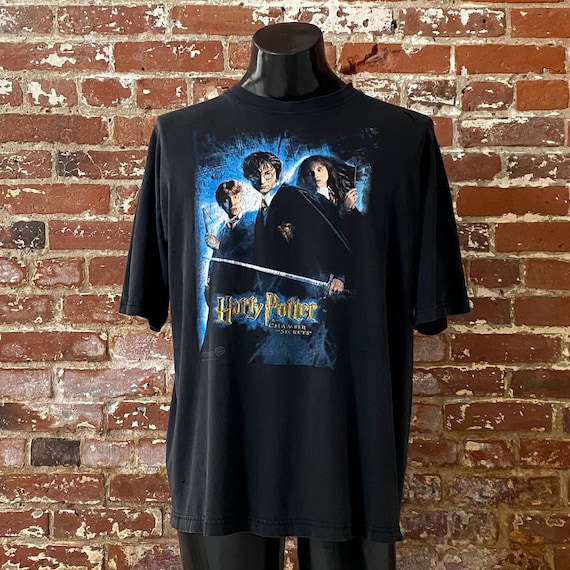 00s Harry Potter and the Chamber of Secrets Movie Promo T-shirt