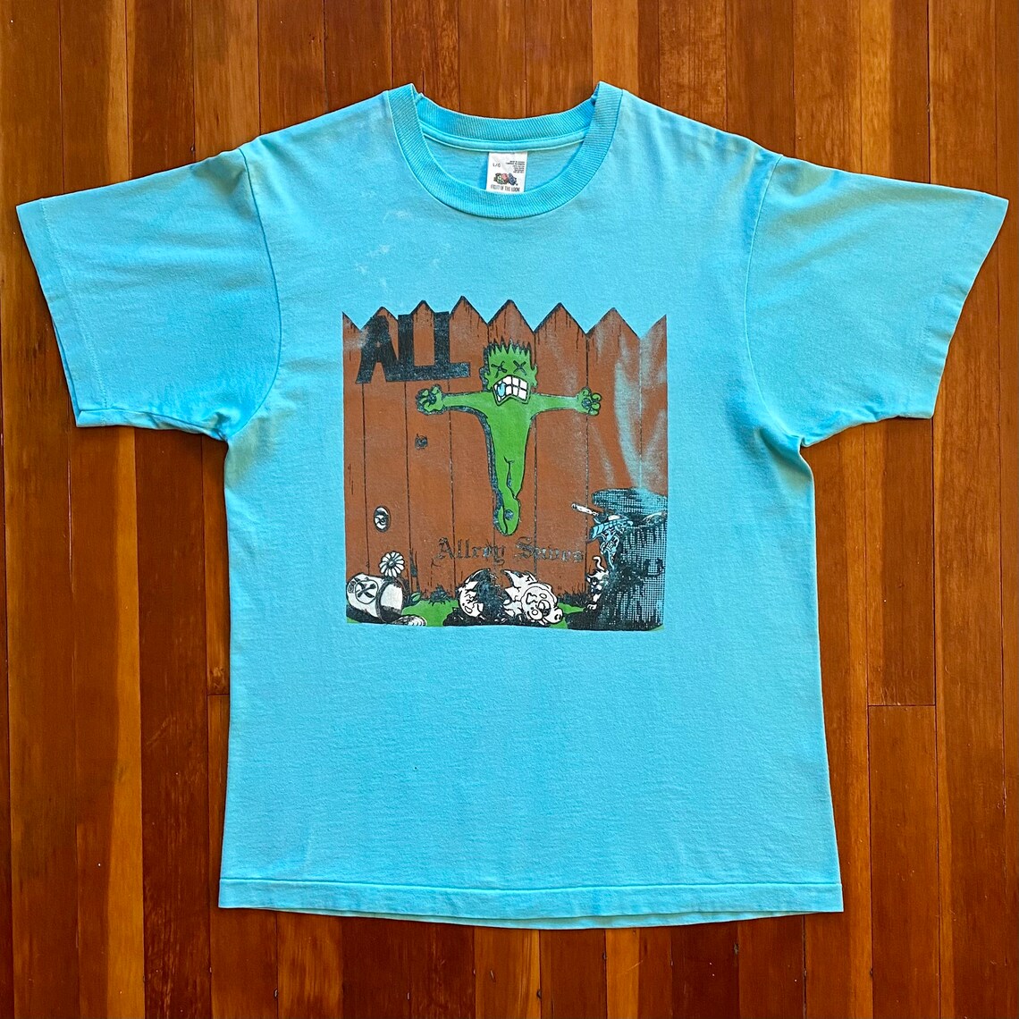 90s ALL Allroy Saves Tour TShirt. Vintage 1990 Descendants Etsy