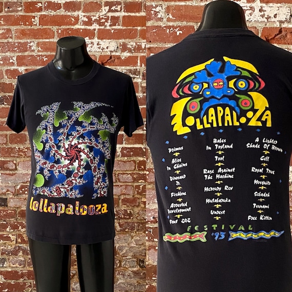 1993 Lollapalooza Tee. Vintage 90s Lollapalooza T… - image 1