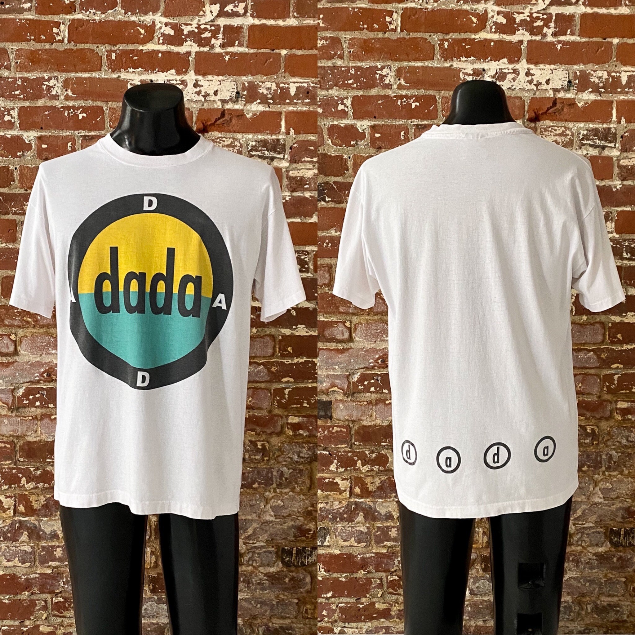 90s Dada Band Promo T-shirt. Vintage 1990s Dada Alt Rock 90s Dada Band Promo T-shirt. Vintage 1990s Dada Alt Rock