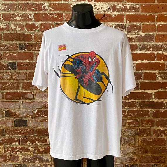 90s Spiderman Marvel Comics Graphic T-Shirt. Vint… - image 2