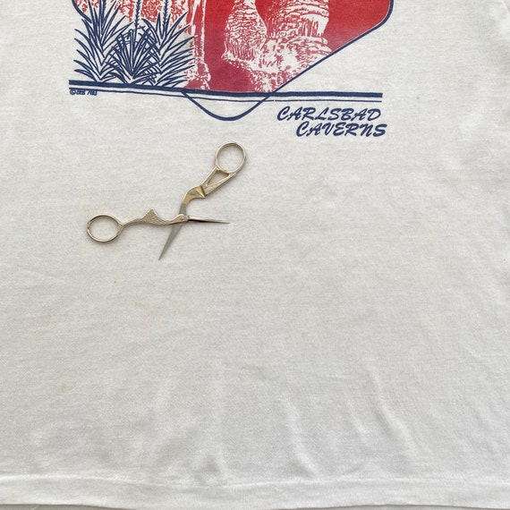80s Carlsbad Caverns Souvenir Long Sleeve Shirt. … - image 9