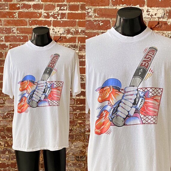80s Easton Baseball Bat Graphic Tee 1988 Easton Sport… Gem