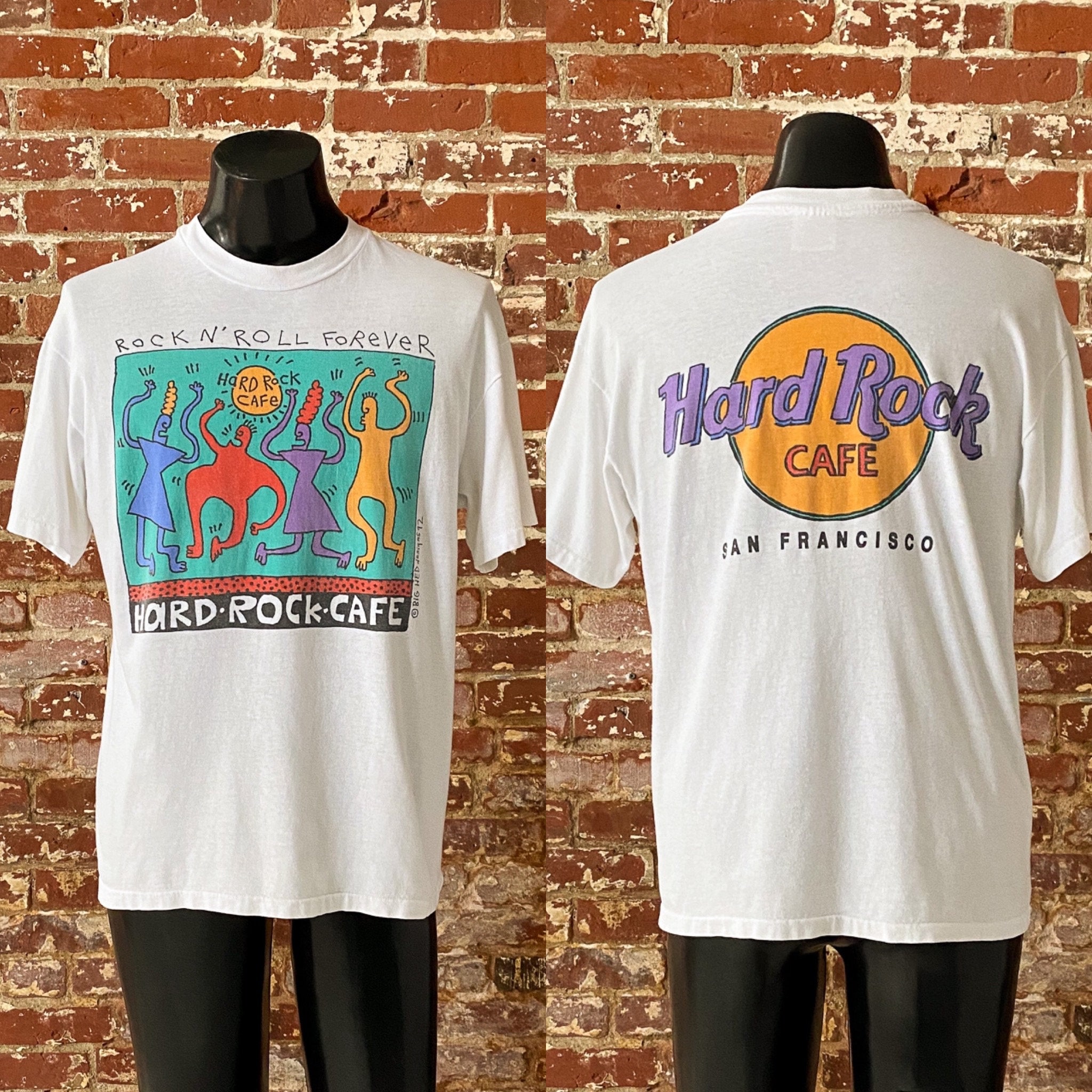 90s Hard Rock Cafe Rock N Roll Forever Big Designs Tee. - Etsy