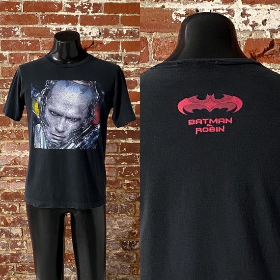 90s Mr Freeze Batman & Robin Movie T-shirt. Vintage 1997 Batman