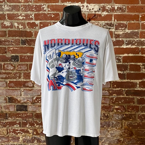 Quebec Nordiques' Unisex Baseball T-Shirt