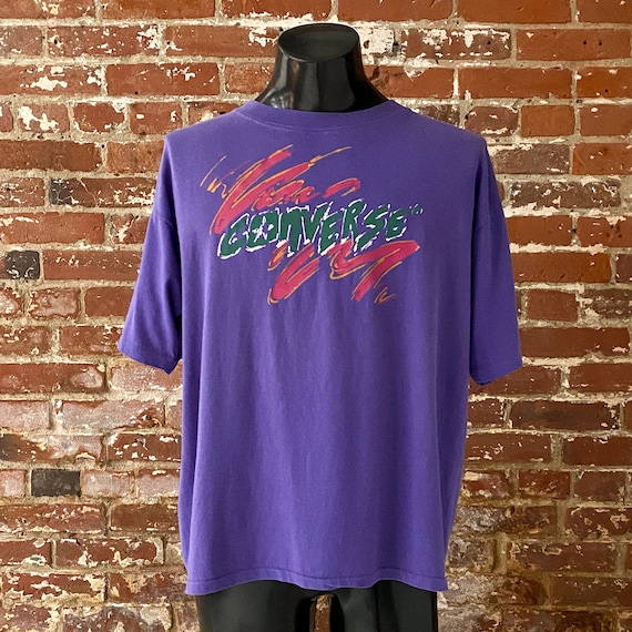 90s Converse Logo Graphic T-Shirt. Vintage 1990s … - image 2