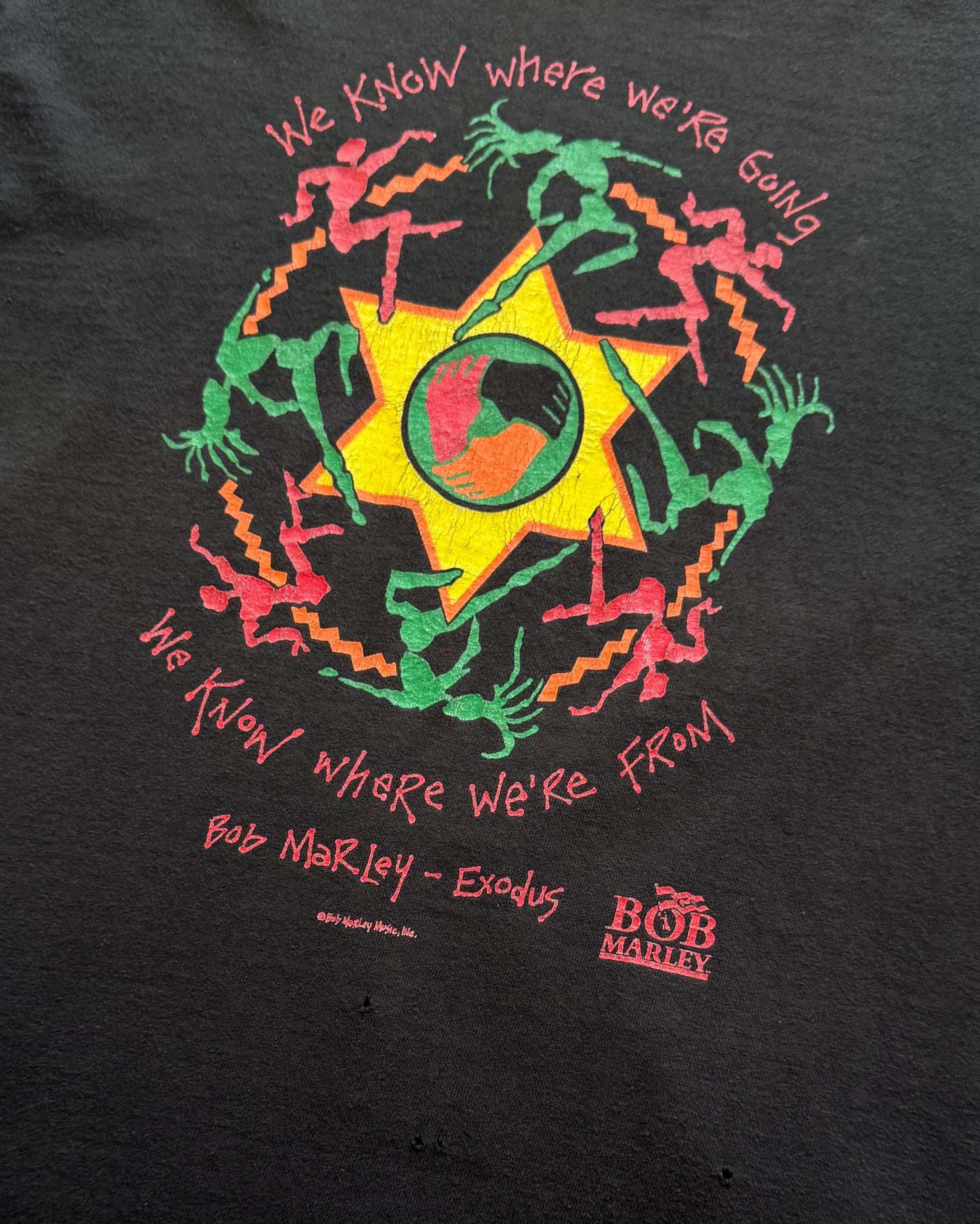 90s Bob Marley Exodus Lyrics Tuff Gong Reggae Rasta Bob Marley