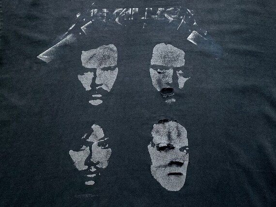 90s Metallica Black Album Tour T-Shirt. Vintage 1… - image 4