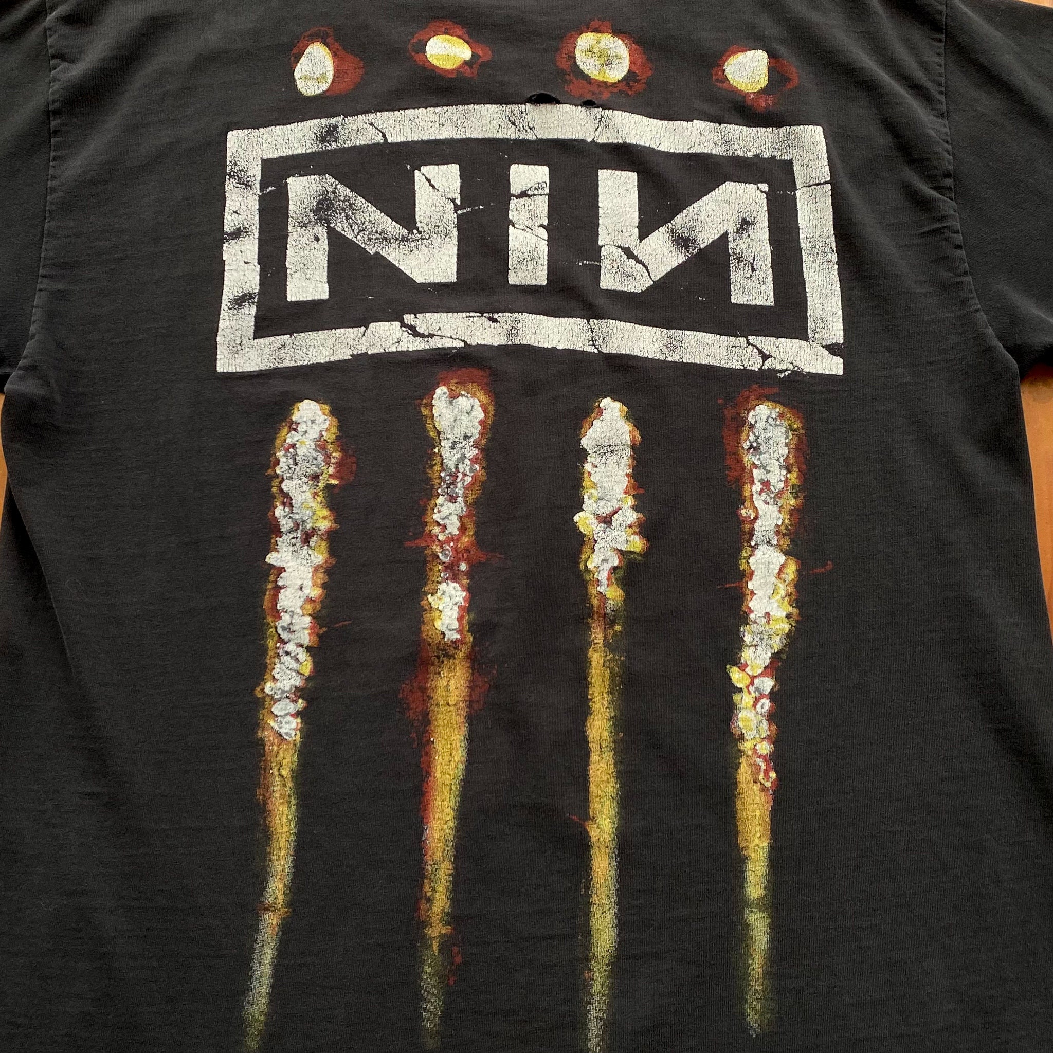 90s Nine Inch Nails the Downward Spiral Album Promo T-shirt. - Etsy