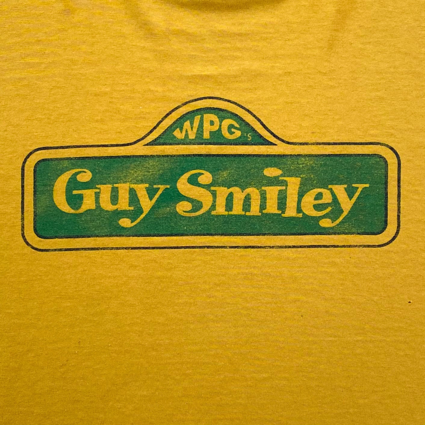 90s Guy Smiley Sesame Street T-shirt. Vintage 1990s Guy Smiley 